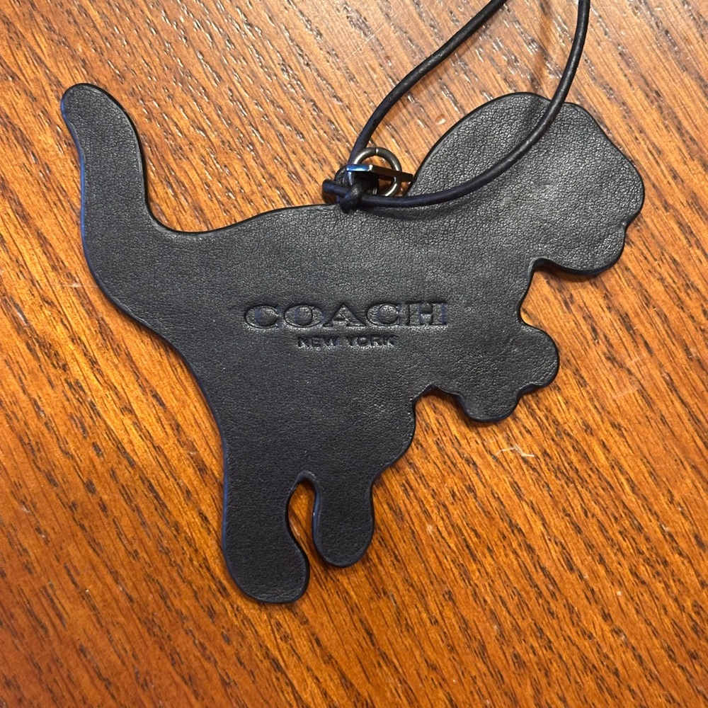 Coach Rexy Dinosaur Tie Bag Charm - Picture 2 of 2